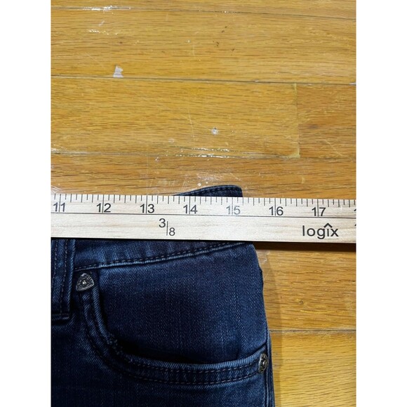 Kut From The Kloth Jeans Womens 10 Straight Blue Distressed Denim Grunge Casual - Picture 7 of 10